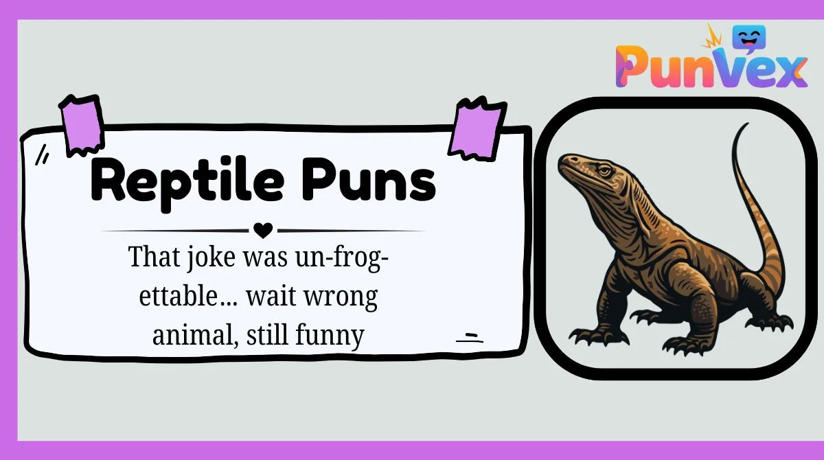 Reptile Puns